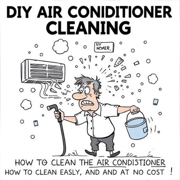 diy air conditioner cleaning