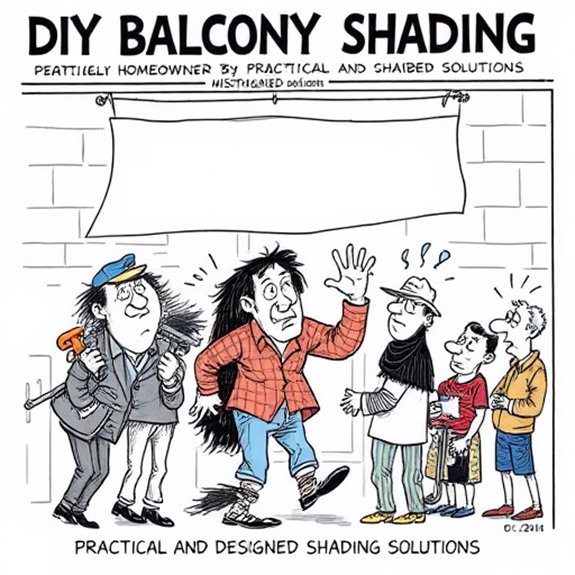 diy balcony shading solutions