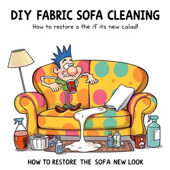 diy fabric sofa cleaning