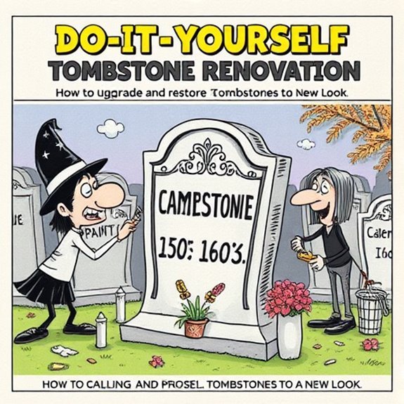 diy gravestone restoration guide