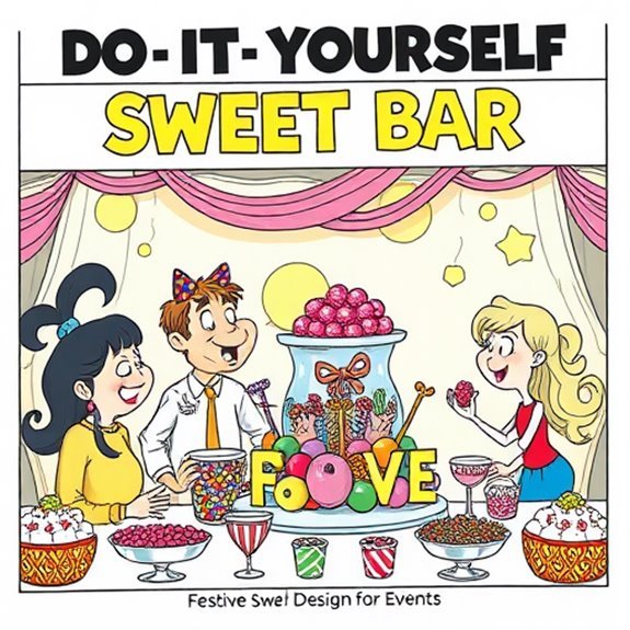 diy sweet bar design