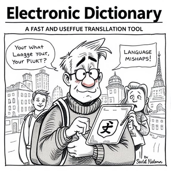 electronic dictionary quick translation tool